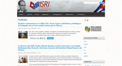 Desktop Screenshot of isri.cu