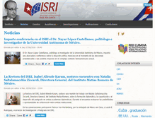 Tablet Screenshot of isri.cu