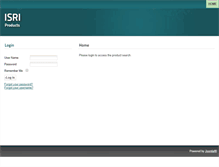 Tablet Screenshot of products.isri.com.au